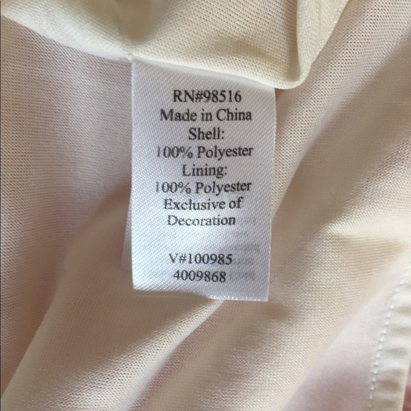 Coldwater Creek lined shell w/ gathered neck Large - Picture 6 of 9